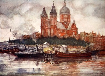 Chiesa di San Nicola, Amsterdam, 1904 da Nico Jungman